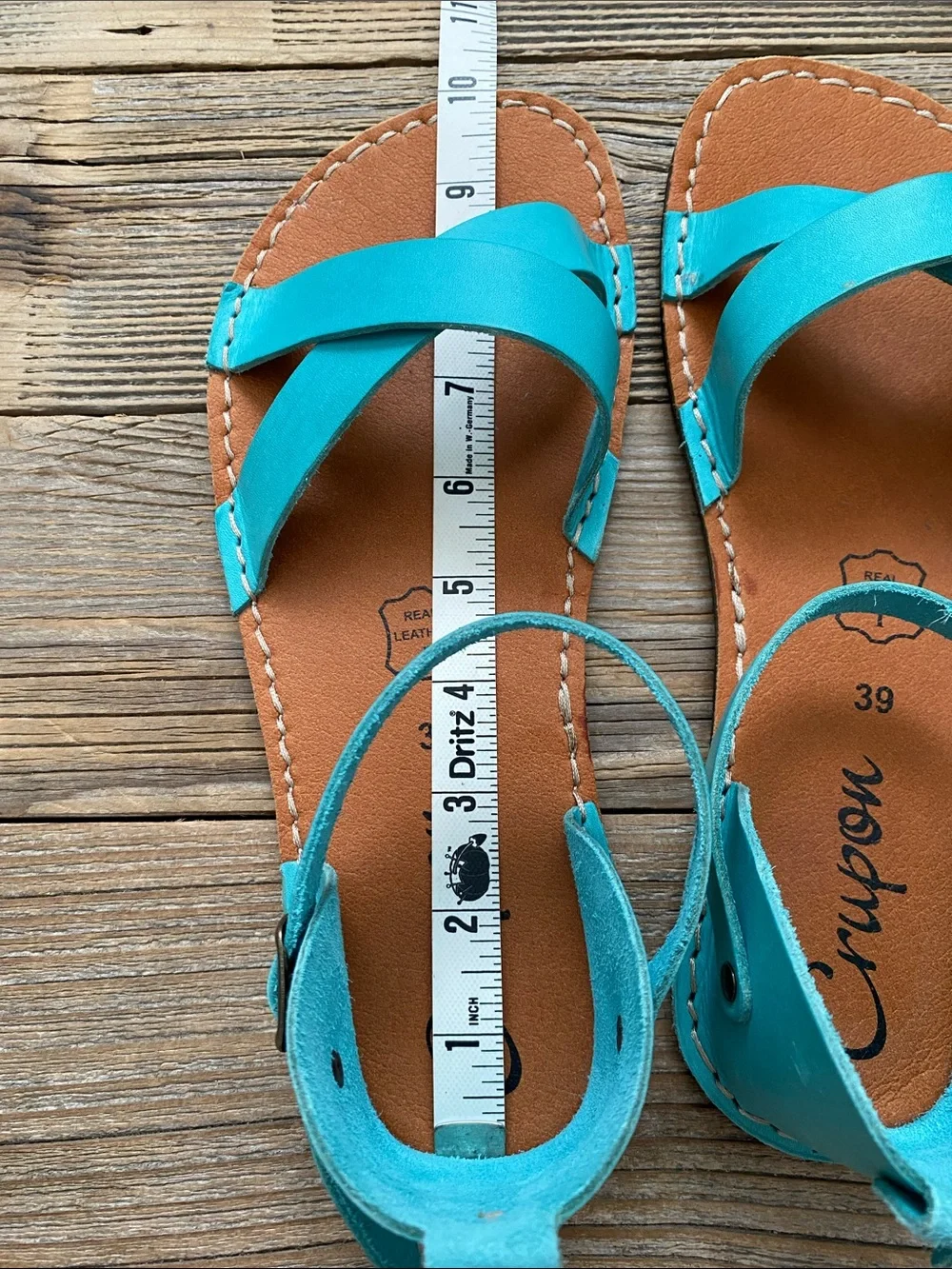 Crupon Febo Cross Barefoot Sandals. Avion. 39. - Picture 6 of 9